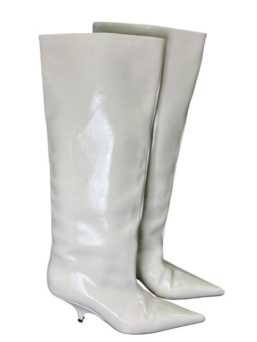 Toteme Patent Leather Knee-High Boots